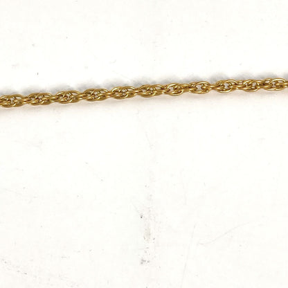 CHANEL Necklace metal gold vintage CC COCO Mark Coin