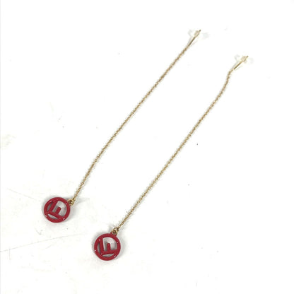 FENDI Pierce metal gold Accessories F is Chain Long Women