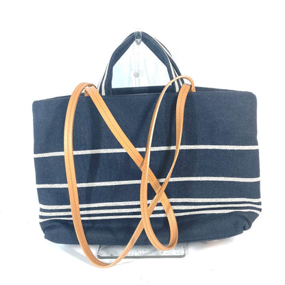 CHANEL Shoulder Bag A92240 Denim, Leather blue denim CC COCO Mark Women