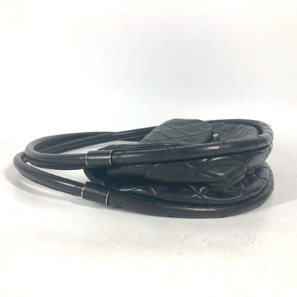 CHANEL Handbag lambskin black Hula hoop