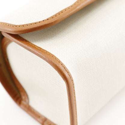 Christian Dior Pouch PVC off white novelty CD logo Women