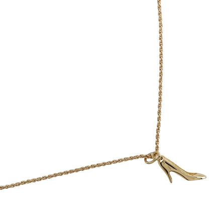 Christian Dior Necklace Plated Gold gold High heel motif Women