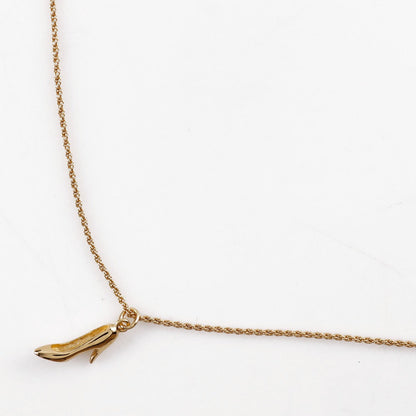 Christian Dior Necklace Plated Gold gold High heel motif Women