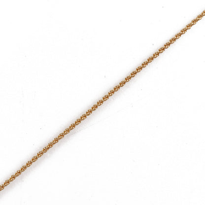 Christian Dior Necklace Plated Gold gold High heel motif Women