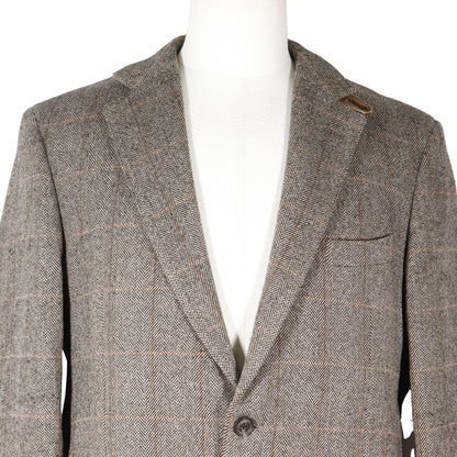 BURBERRY tailored jacket BBE81-518-58 Wool, Cashmere Brown