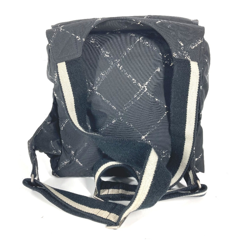 CHANEL Backpack Nylon black Old travel line Women