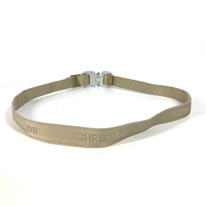 Dior belt canvas beige ALYX collaboration ALYX logo roller belt gacha belt mens