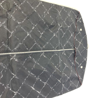 CHANEL Garment bag Nylon black Travel line