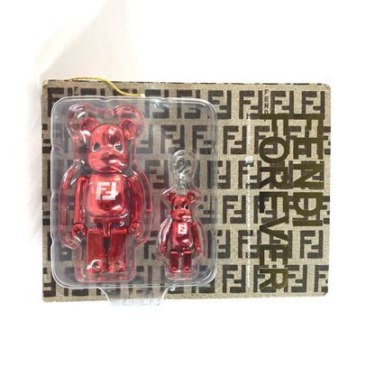 FENDI charm plastic Red Unopened Medicom Toy BE @ RBRICK unisex(Unisex)