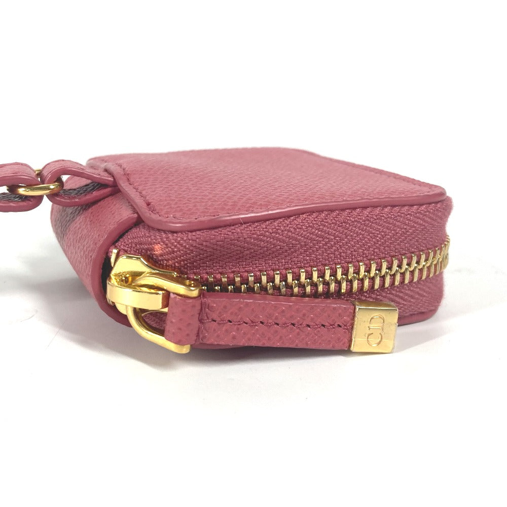 Dior Mobile phones and smartphone accessories leather pink apple apple CD logo Women