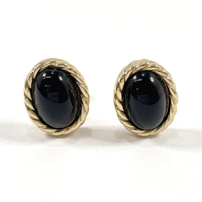 Christian Dior Earring metal gold vintage