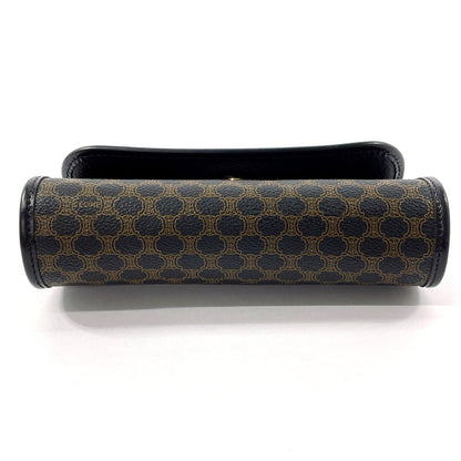 CELINE Pouch PVC black Macadam