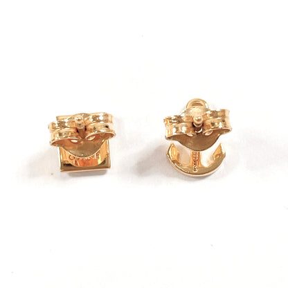 CELINE Pierce metal gold anchor motif