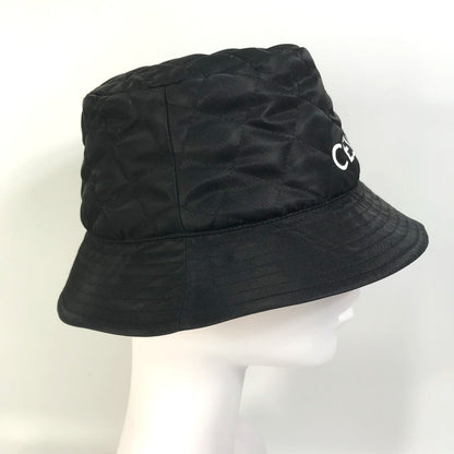 CELINE hat  2AUB0930C Nylon black logo quilting Women S/57