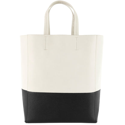Luxury CELINE Vertical Cabas Small Bicolour Tote Bag