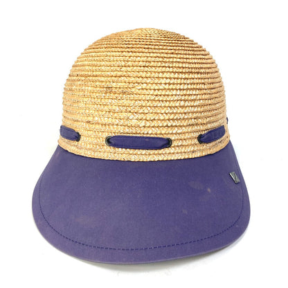 Dior hat cotton Navy / beige Sports Straw cap Women