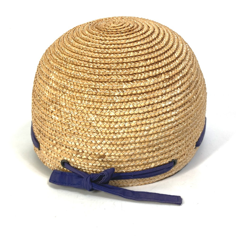 Dior hat cotton Navy / beige Sports Straw cap Women