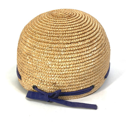Dior hat cotton Navy / beige Sports Straw cap Women