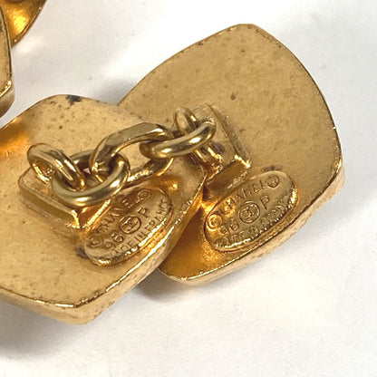 CHANEL cuffs metal gold Vintage 96P CC COCO Mark