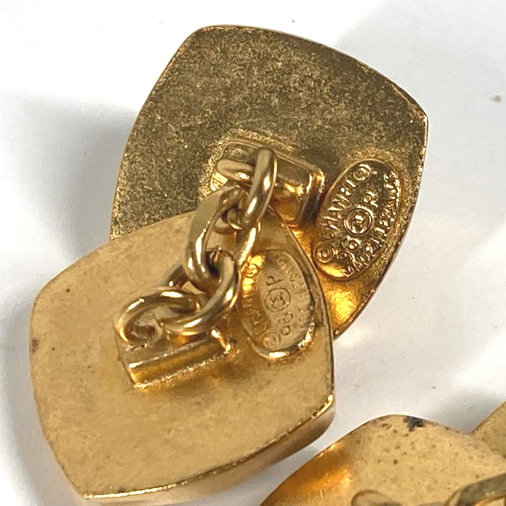 CHANEL cuffs metal gold Vintage 96P CC COCO Mark