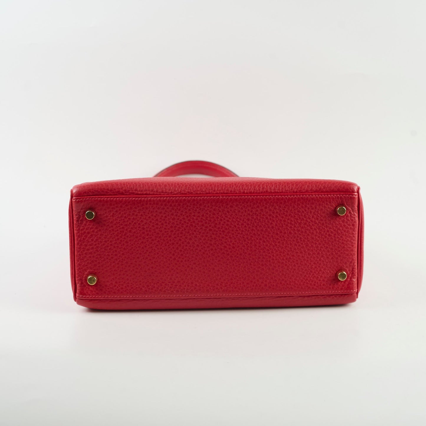 Hermes Kelly 28 Clemence Rouge Vif? - Square I Stamp
