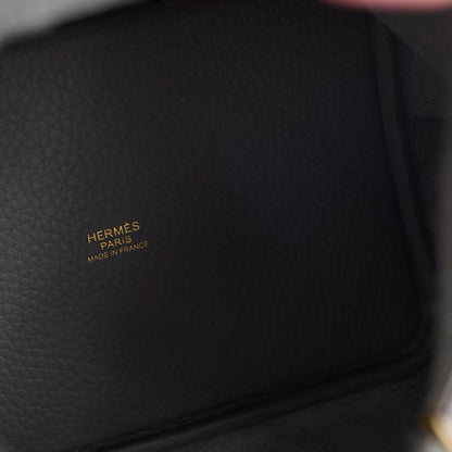 Hermes Picotin 18 Clemence Gris Meyer U Stamp