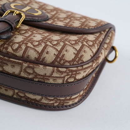 Christian Dior Medium Oblique Bobby Bag Brown
