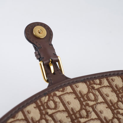 Christian Dior Medium Oblique Bobby Bag Brown