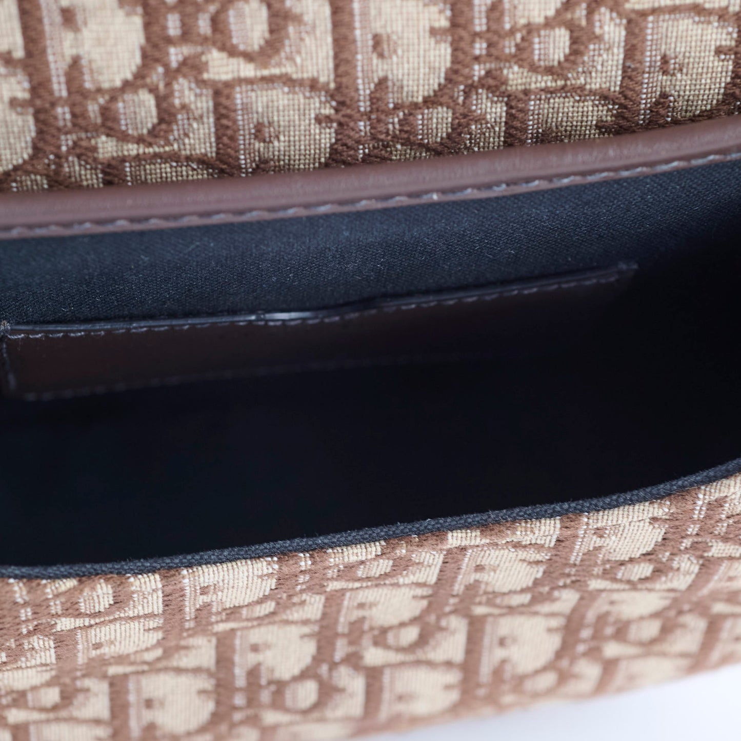Christian Dior Medium Oblique Bobby Bag Brown