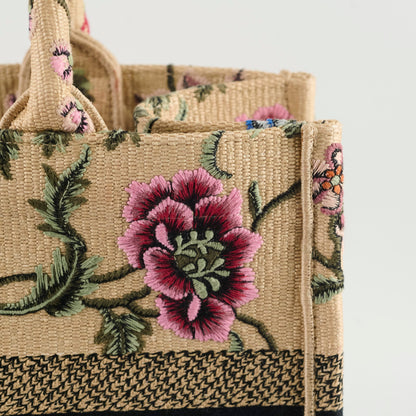 Dior Medium Book Tote Beige Floral