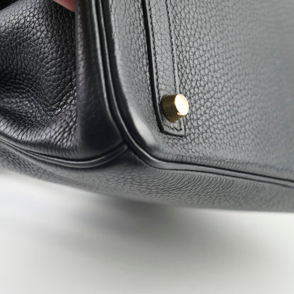 Hermes Birkin 30 Togo Black - Stamp X