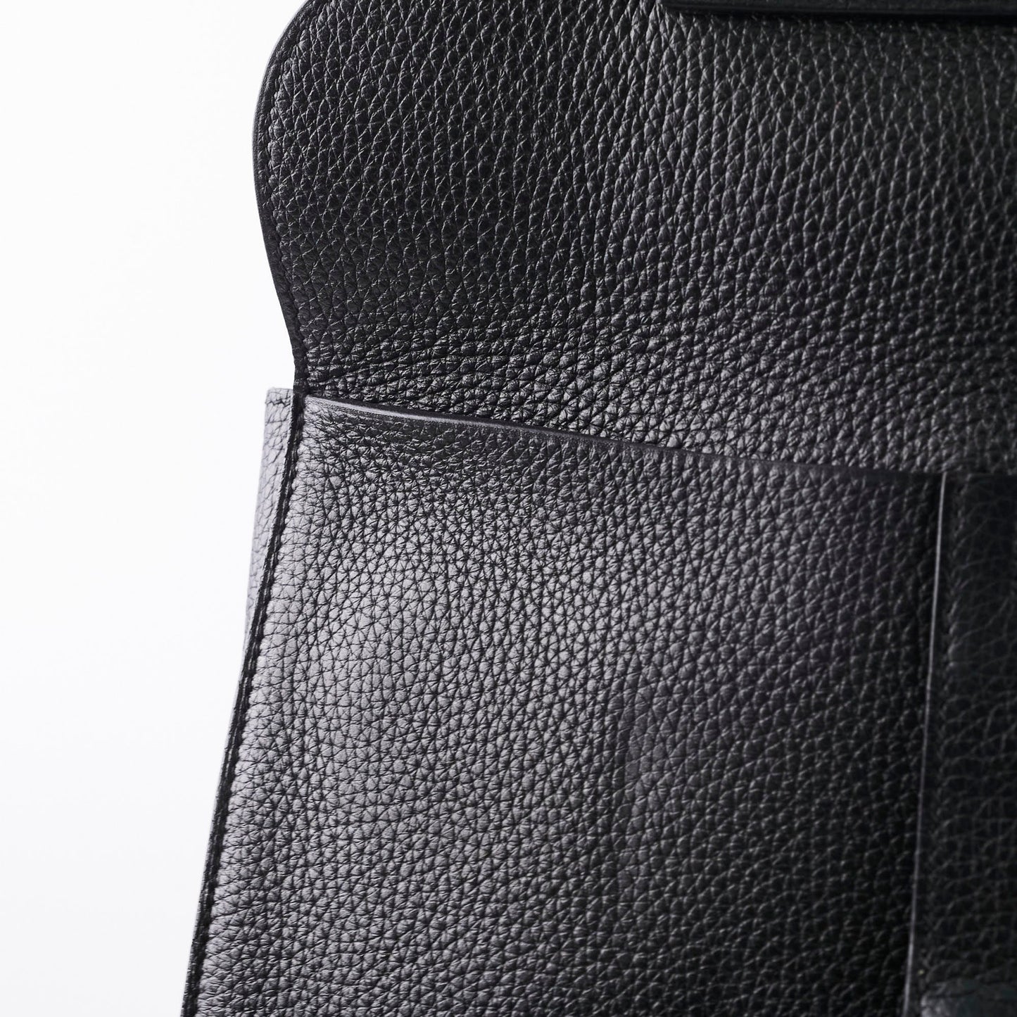 Hermes Halzan 31 Black PHW A Stamp