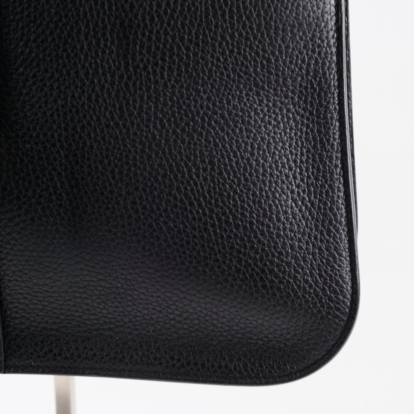 Hermes Halzan 31 Black PHW A Stamp