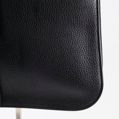 Hermes Halzan 31 Black PHW A Stamp