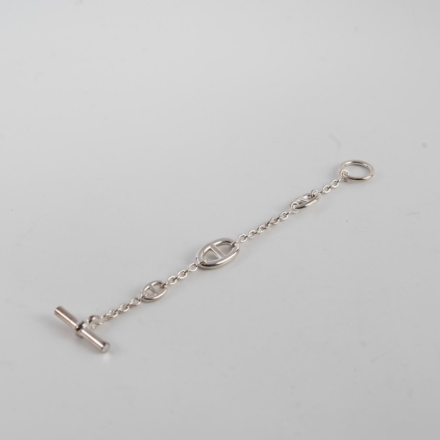 Hermes Chaine D'Ancre Silver Bracelet
