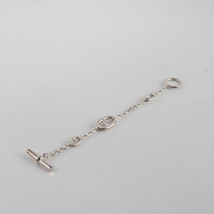Hermes Chaine D'Ancre Silver Bracelet
