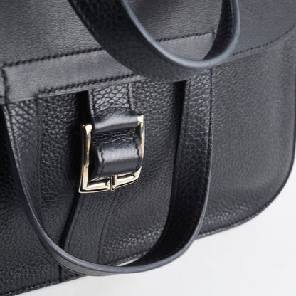 Hermes Halzan 31 Black PHW A Stamp