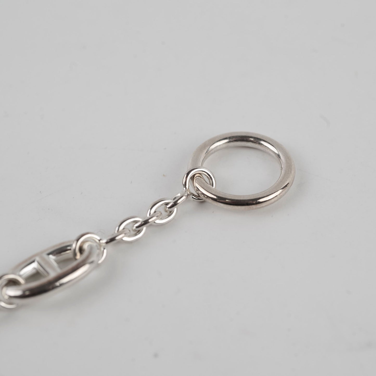 Hermes Chaine D'Ancre Silver Bracelet