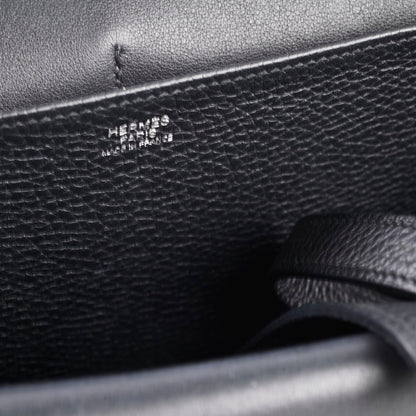 Hermes Halzan 31 Black PHW A Stamp
