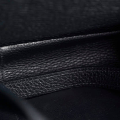 Hermes Halzan 31 Black PHW A Stamp