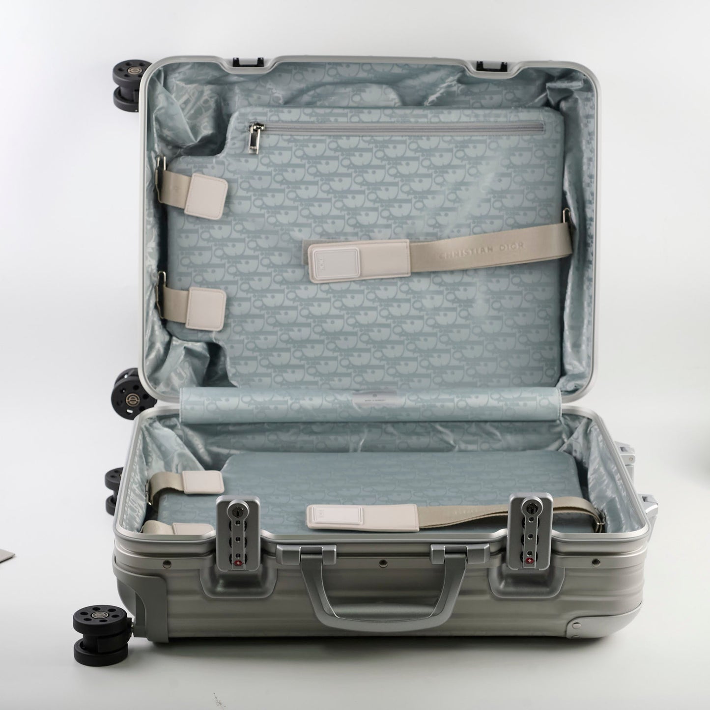 Dior x Rimowa Men's Designer Rimowa Carry on Suitcase