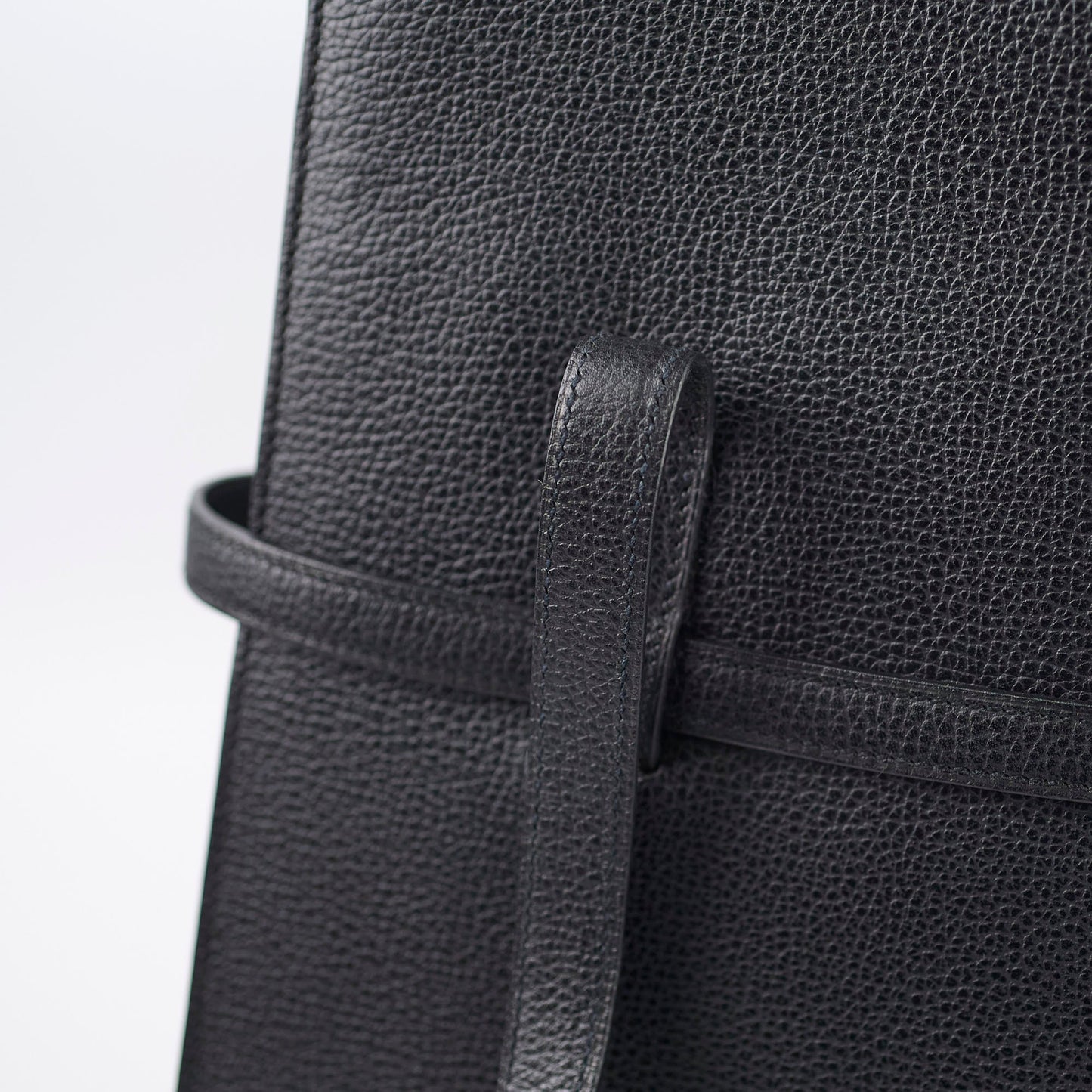 Hermes Black Document Holder Tote Bag
