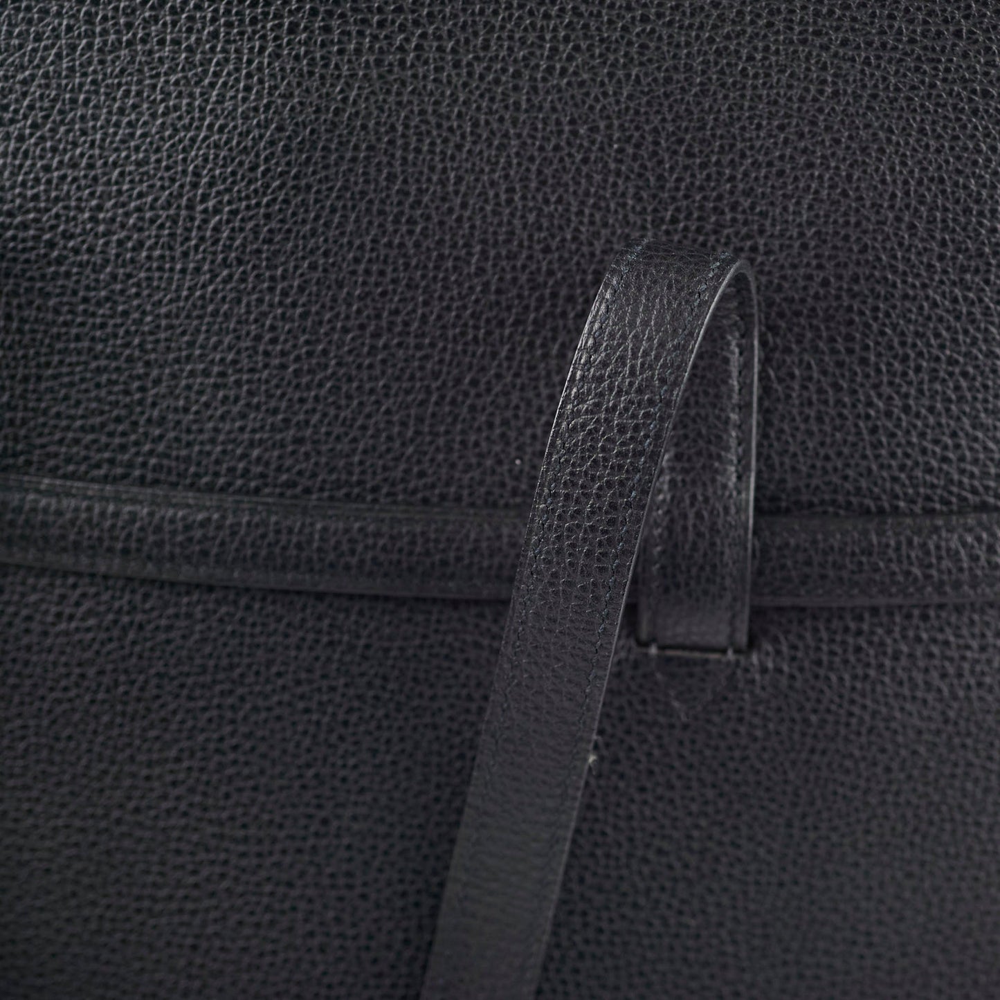 Hermes Black Document Holder Tote Bag
