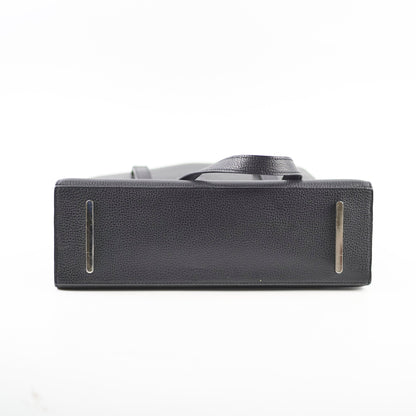 Hermes Black Document Holder Tote Bag