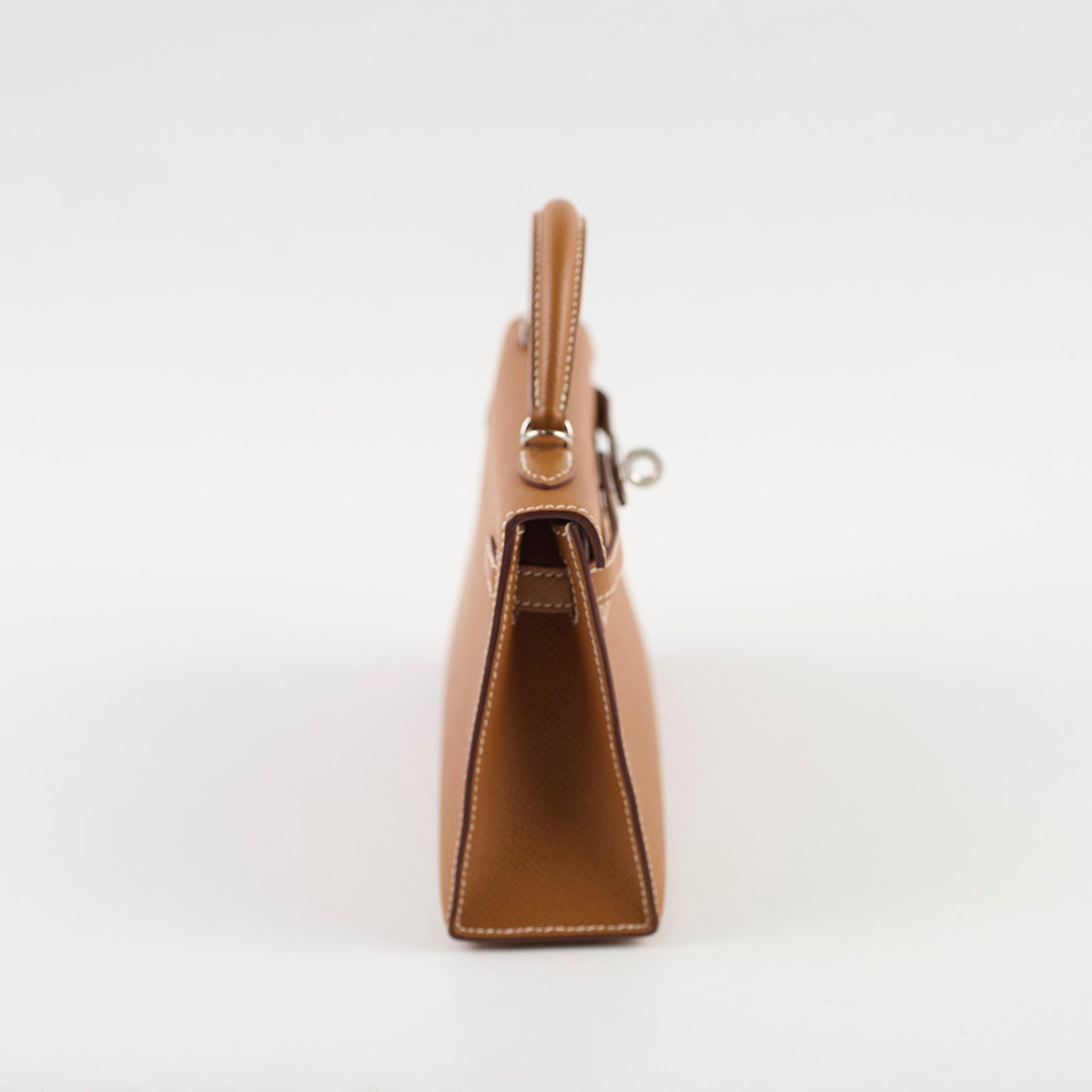 Hermes Mini Kelly Epsom Gold PHW Z Stamp
