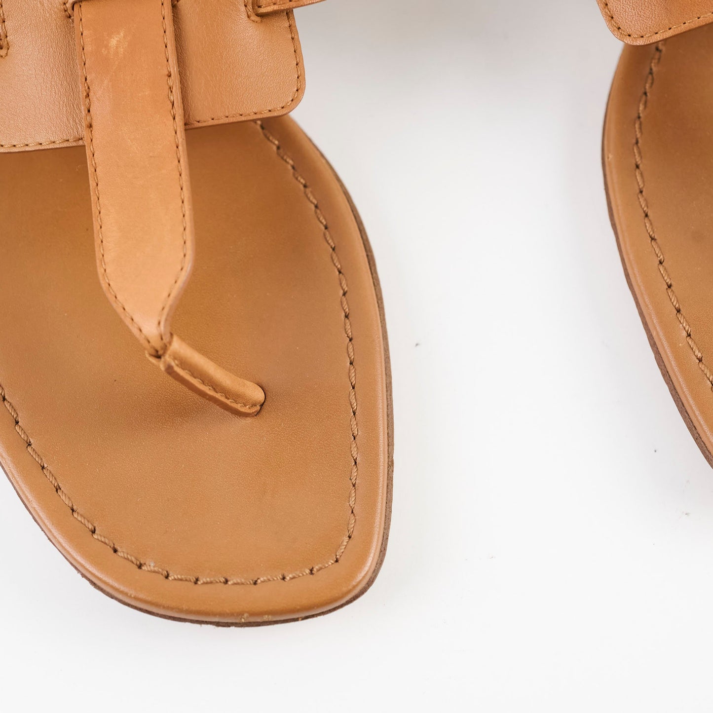 Hermes Reveena Sandals Natural Size 40