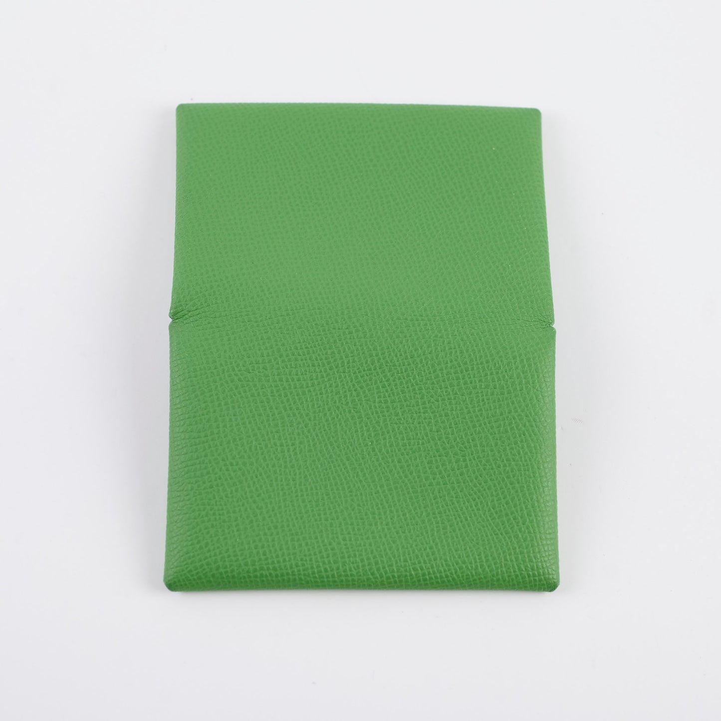 Hermes Calvi Cardholder Epsom Vert Yucca/Celeste 2023