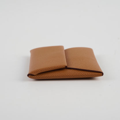 Hermes Bastia Coin Purse Gold Epsom 2022