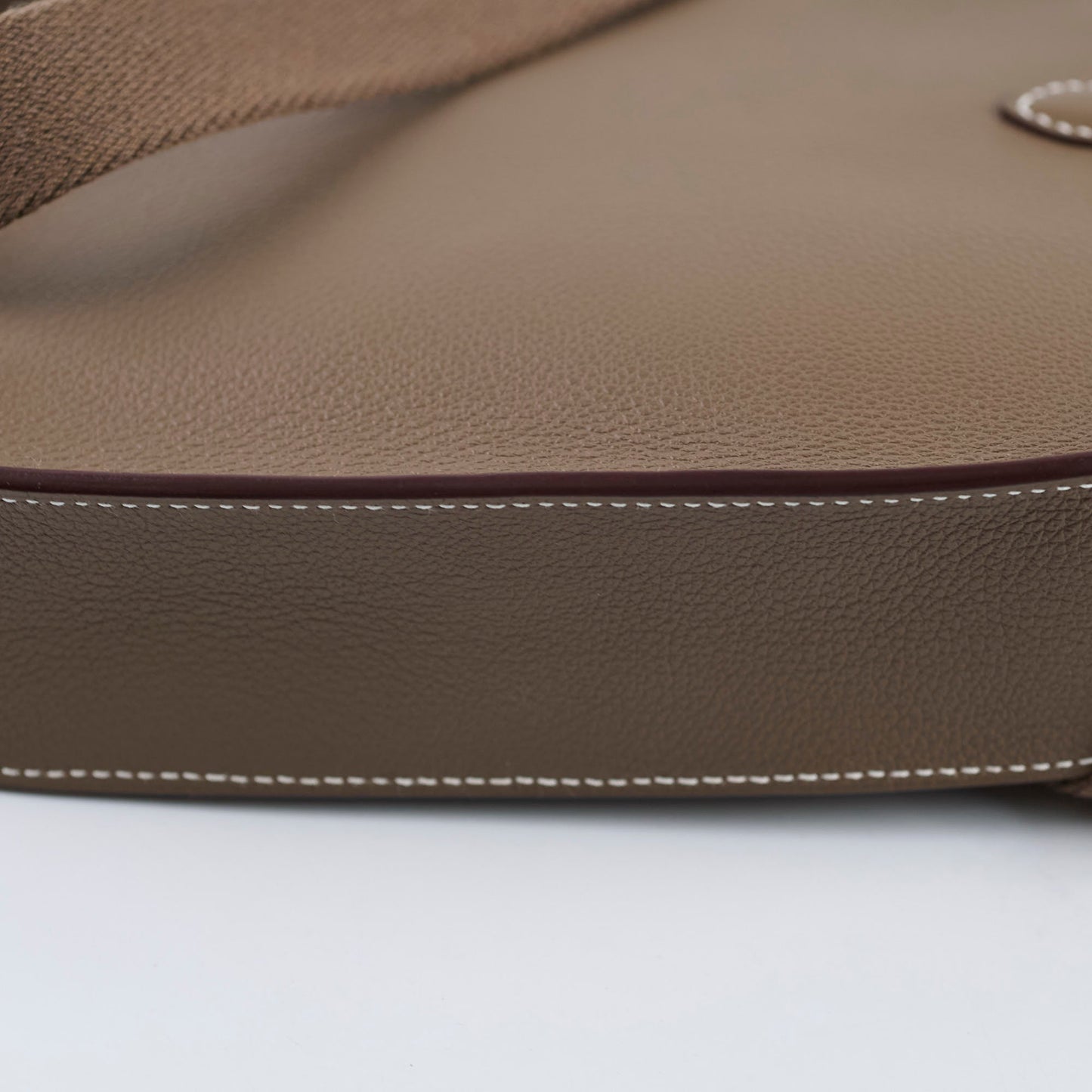 Hermes Mini  Jypsiere Etoupe GHW B Stamp