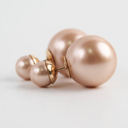 Christian Dior Stud Earrings Pink